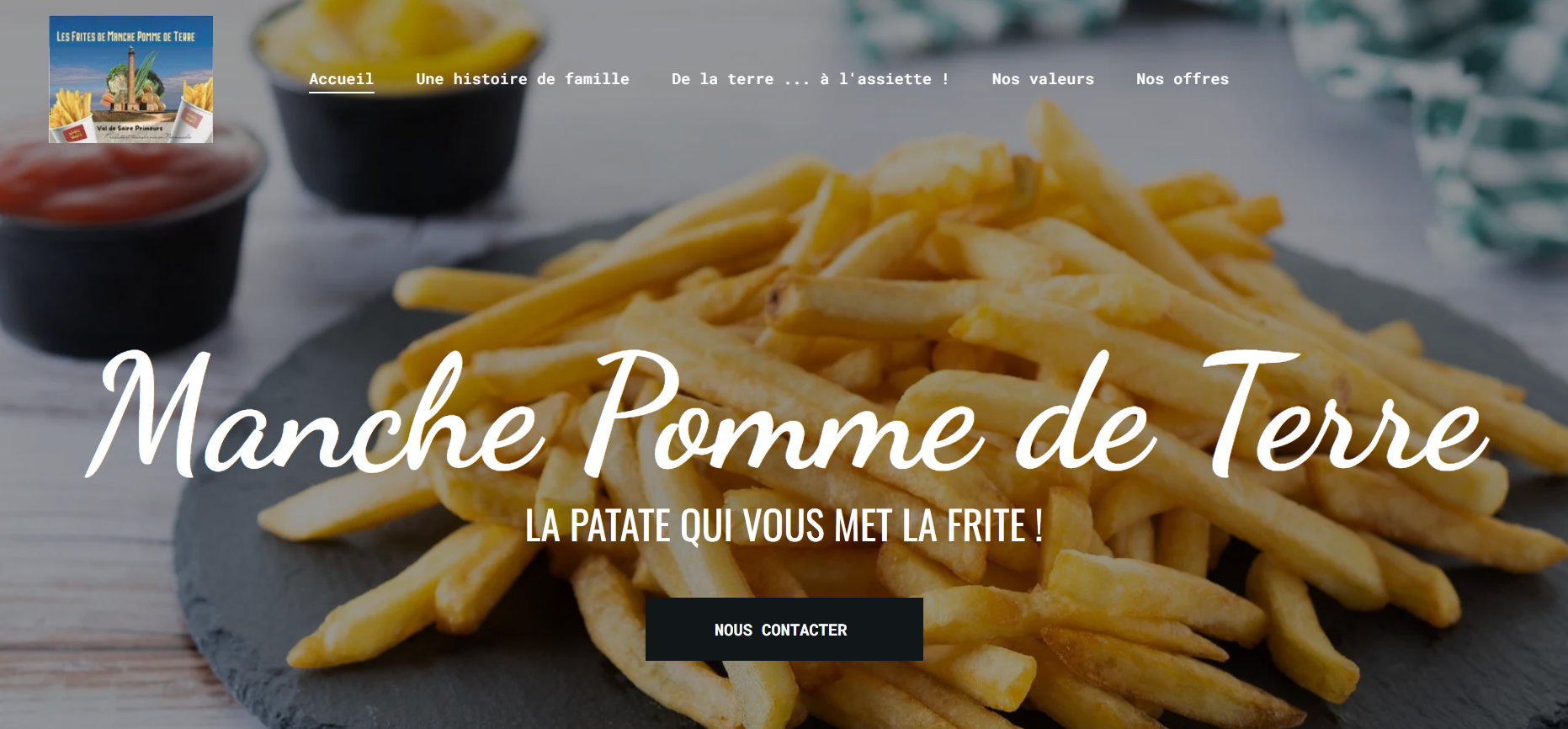 entreprise qui  produit des pommes de terre dans le departement de la manche