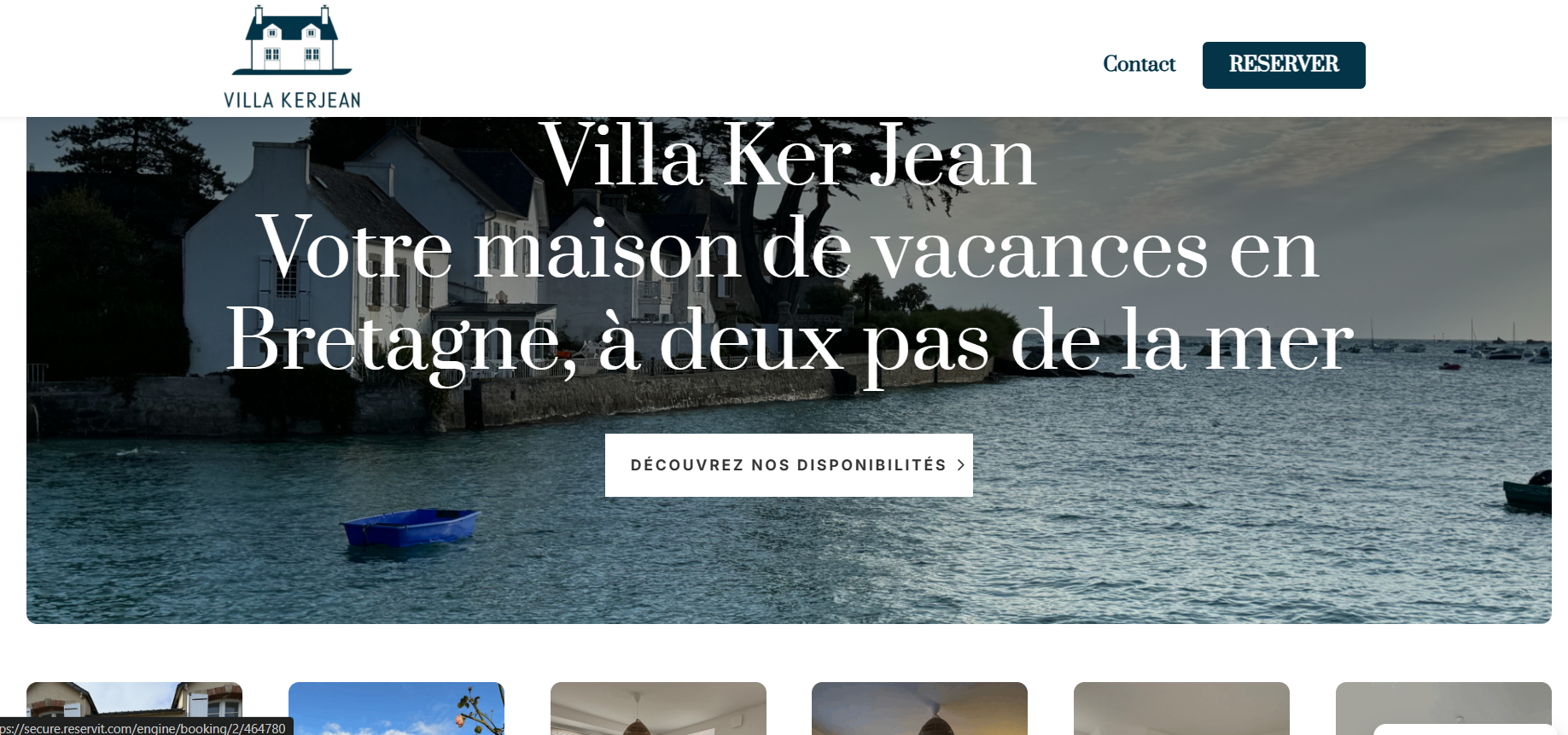 villa kerjean maison en bord de mer dans le Finistère 